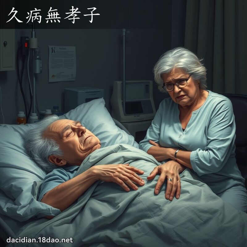 久病無孝子 - 國語大辭典配圖