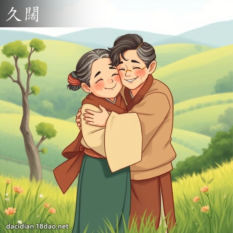 久阔 - 国语大辞典配图