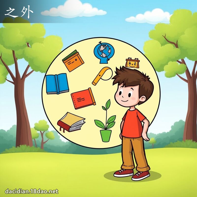 之外 - 国语大辞典配图