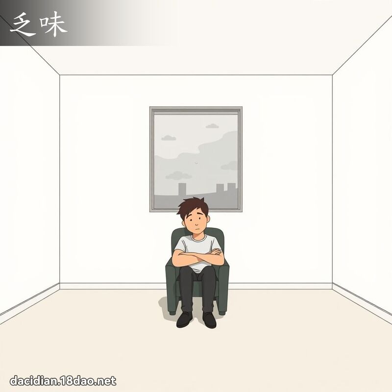 乏味 - 国语大辞典配图