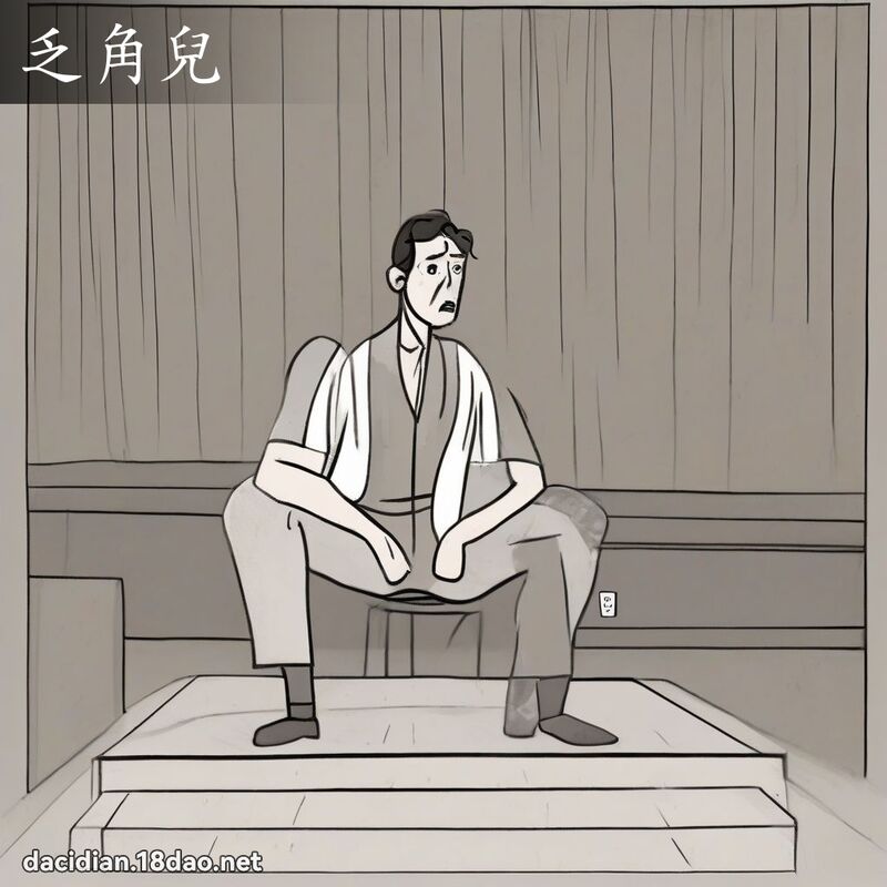 乏角儿 - 国语大辞典配图