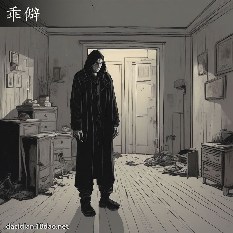 乖僻 - 国语大辞典配图