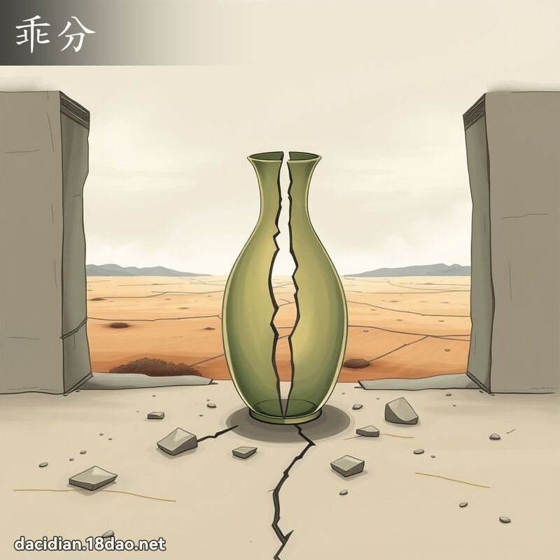 乖分 - 国语大辞典配图