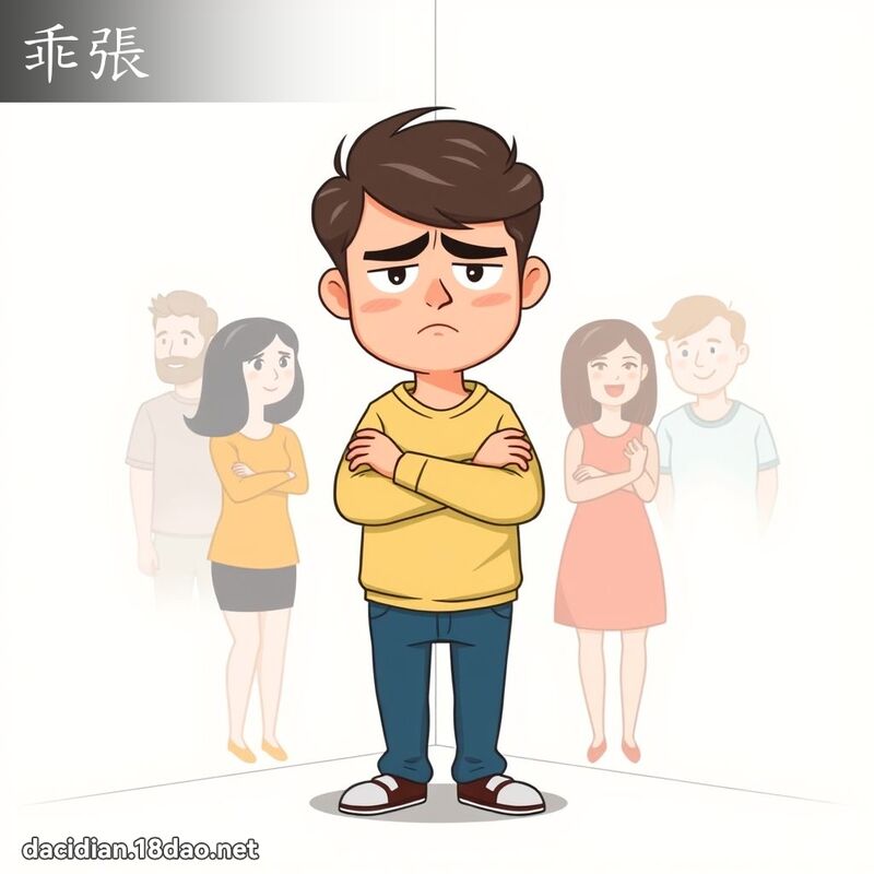 乖张 - 国语大辞典配图