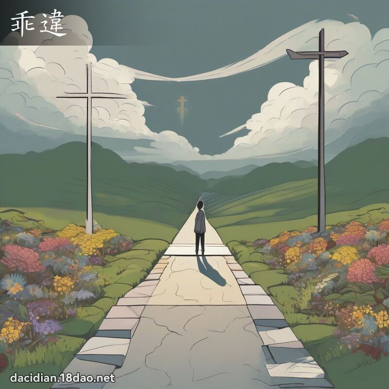乖違 - 國語大辭典配圖