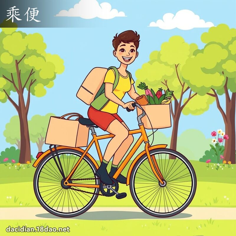 乘便 - 國語大辭典配圖