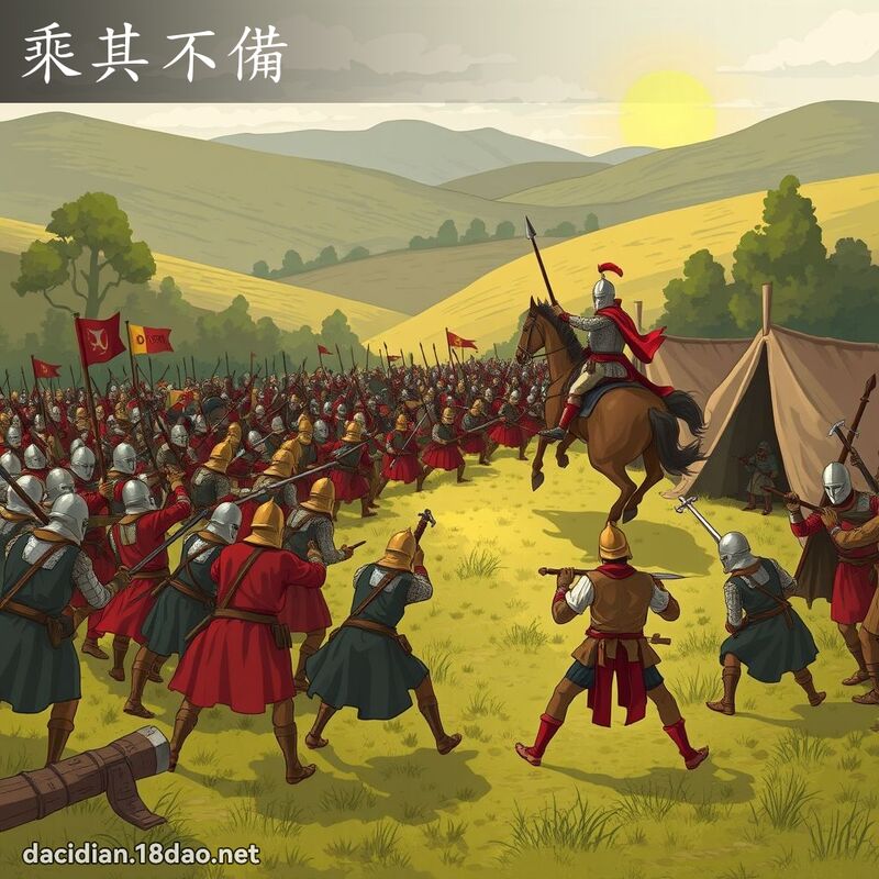 乘其不備 - 國語大辭典配圖