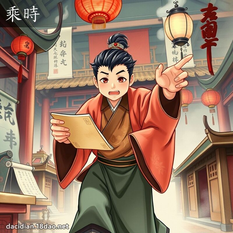 乘時 - 國語大辭典配圖