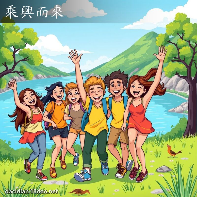 乘興而來 - 國語大辭典配圖