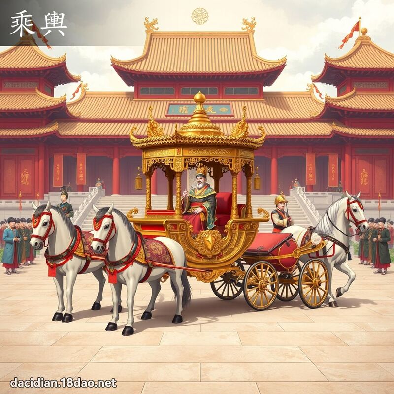 乘輿 - 國語大辭典配圖