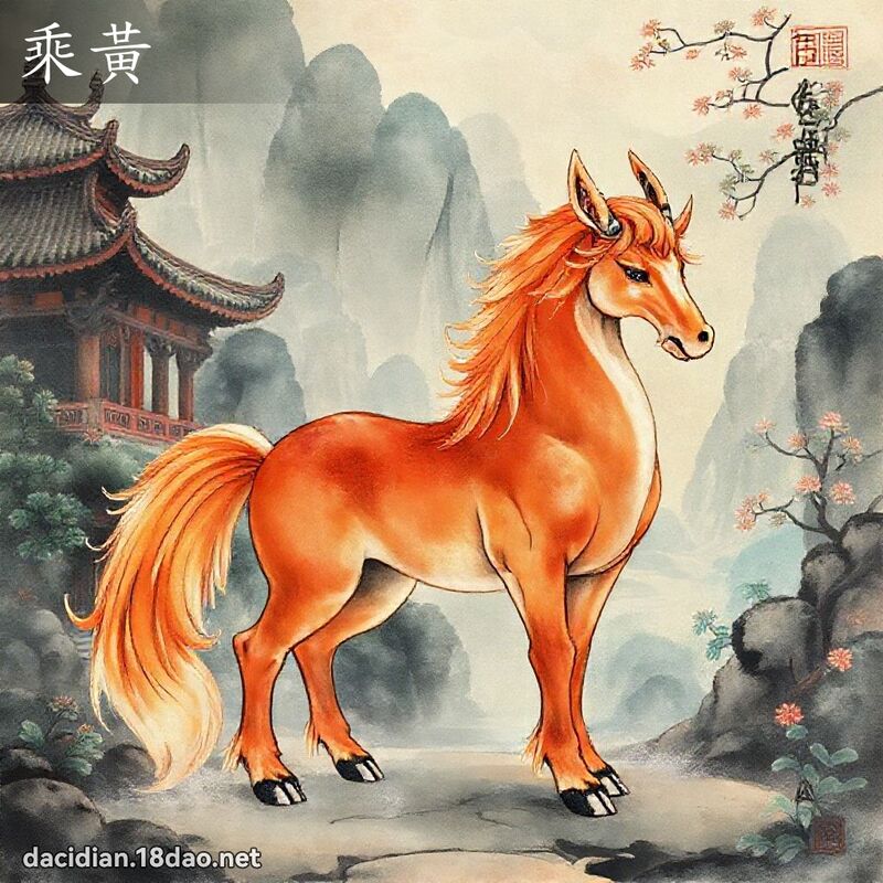 乘黄 - 国语大辞典配图