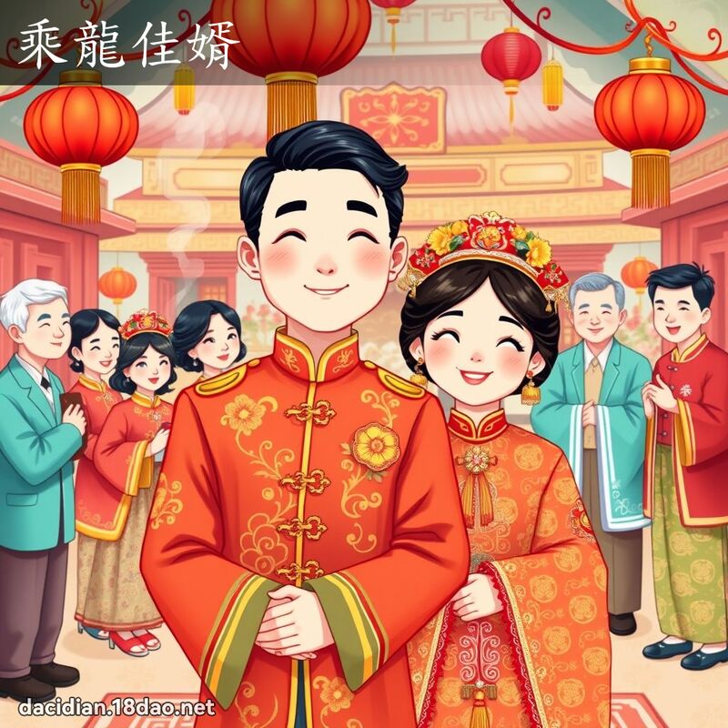 乘龍佳婿 - 國語大辭典配圖