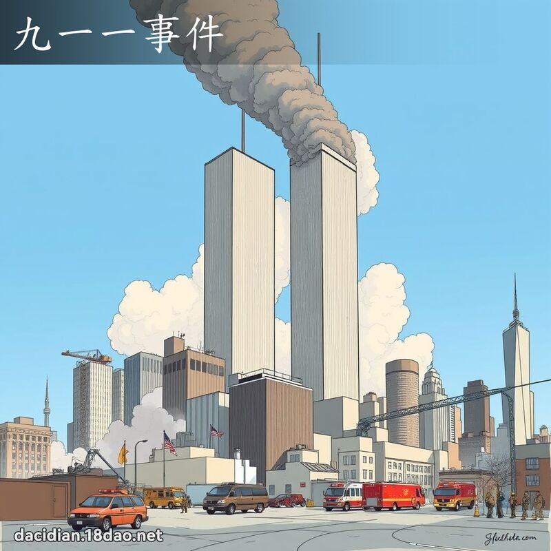 九一一事件 - 國語大辭典配圖