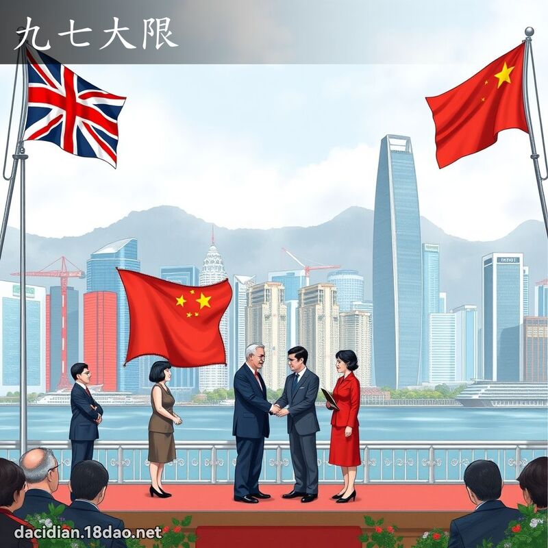 九七大限 - 國語大辭典配圖