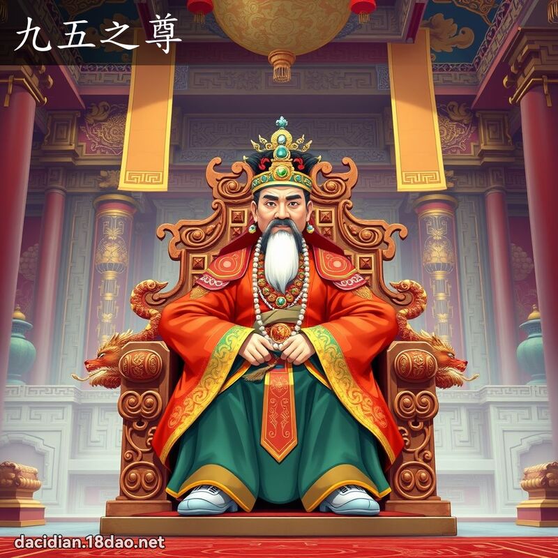 九五之尊 - 国语大辞典配图