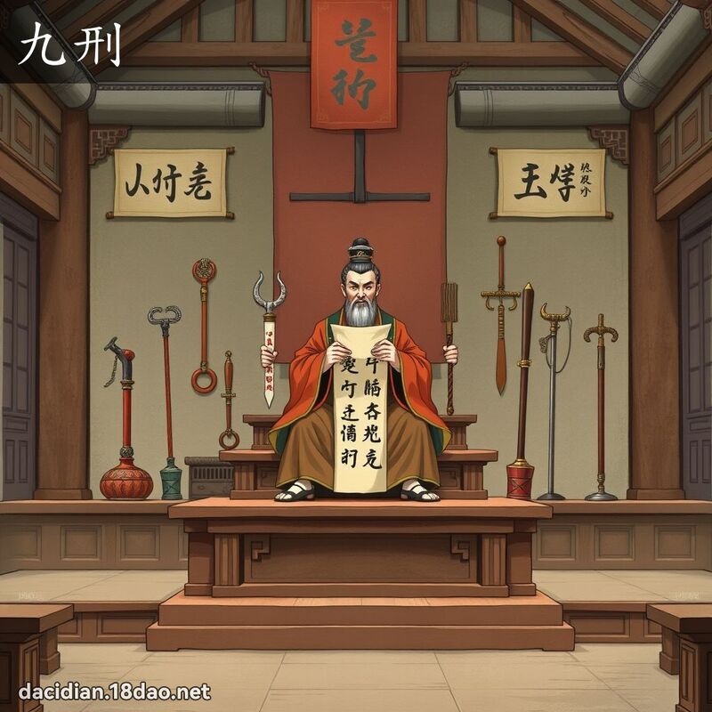 九刑 - 国语大辞典配图