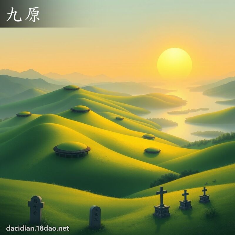 九原 - 國語大辭典配圖