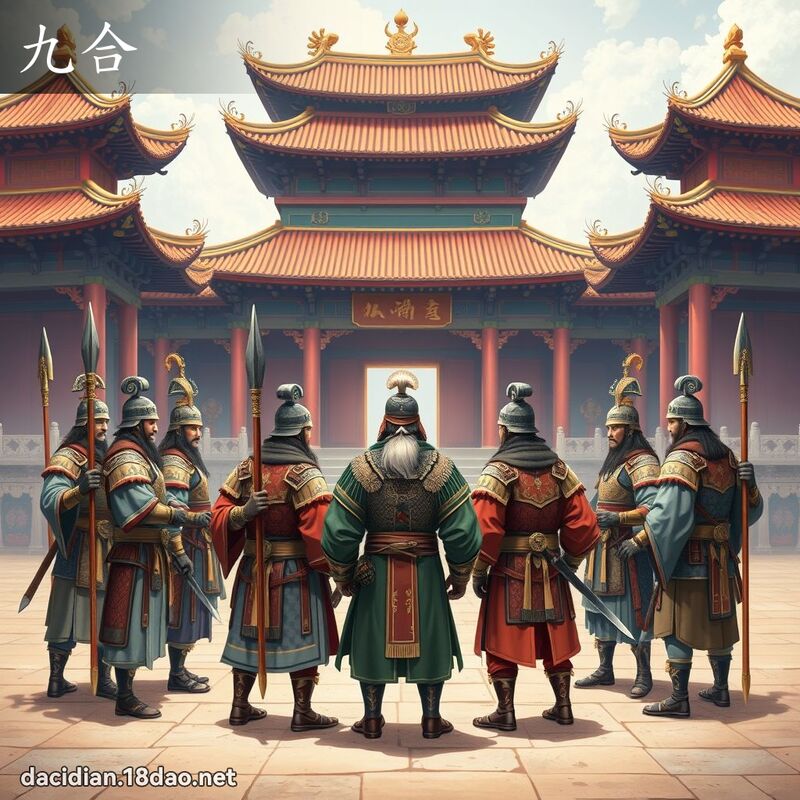 九合 - 國語大辭典配圖