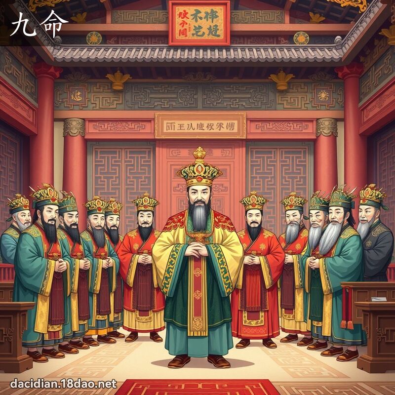 九命 - 國語大辭典配圖