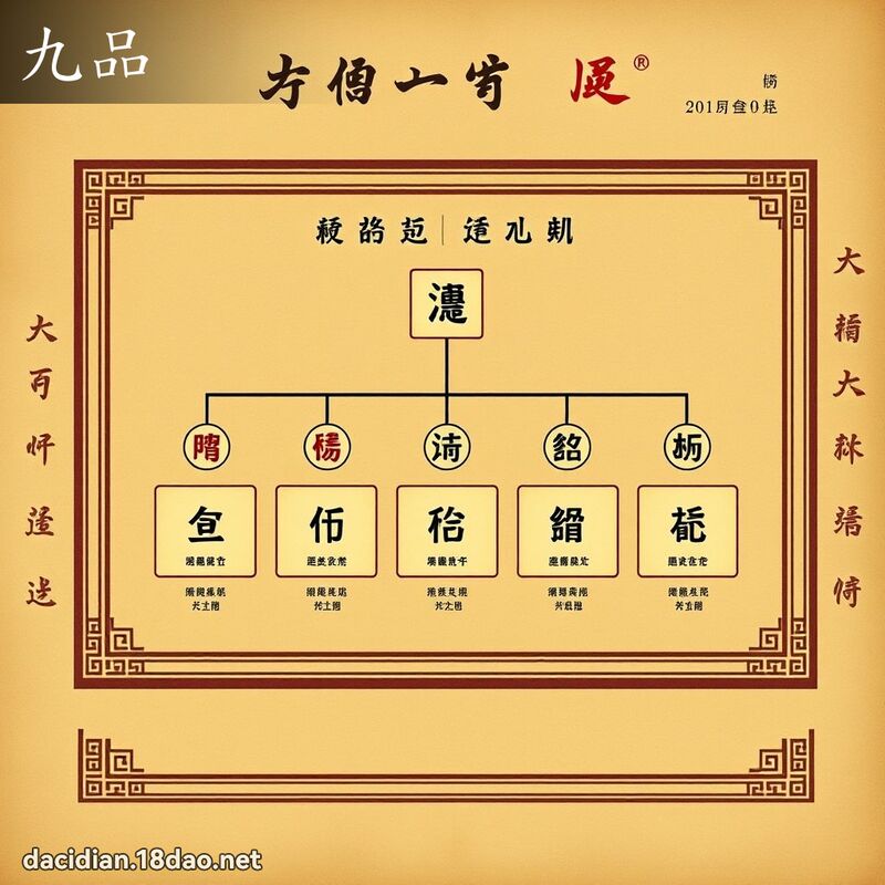 九品 - 國語大辭典配圖