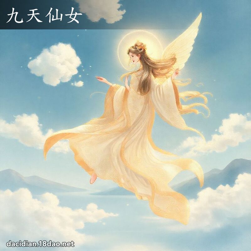 九天仙女 - 国语大辞典配图