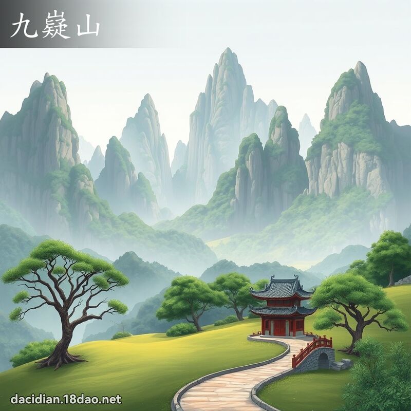 九嶷山 - 國語大辭典配圖