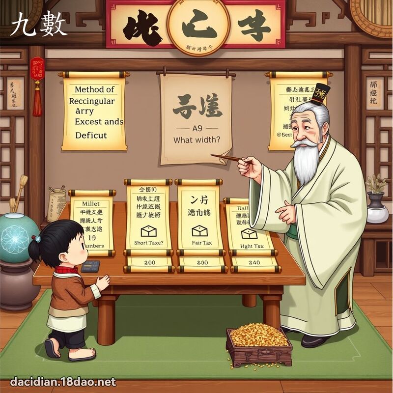 九数 - 国语大辞典配图
