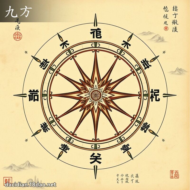 九方 - 国语大辞典配图