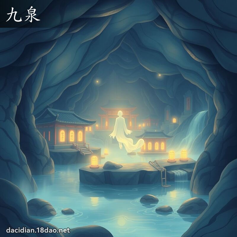 九泉 - 國語大辭典配圖