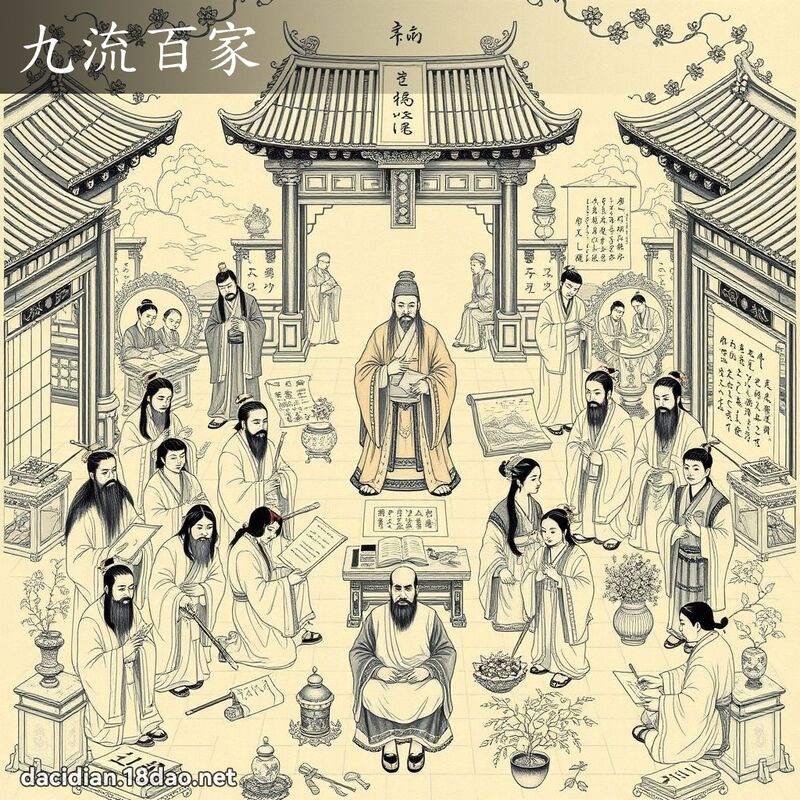 九流百家 - 国语大辞典配图