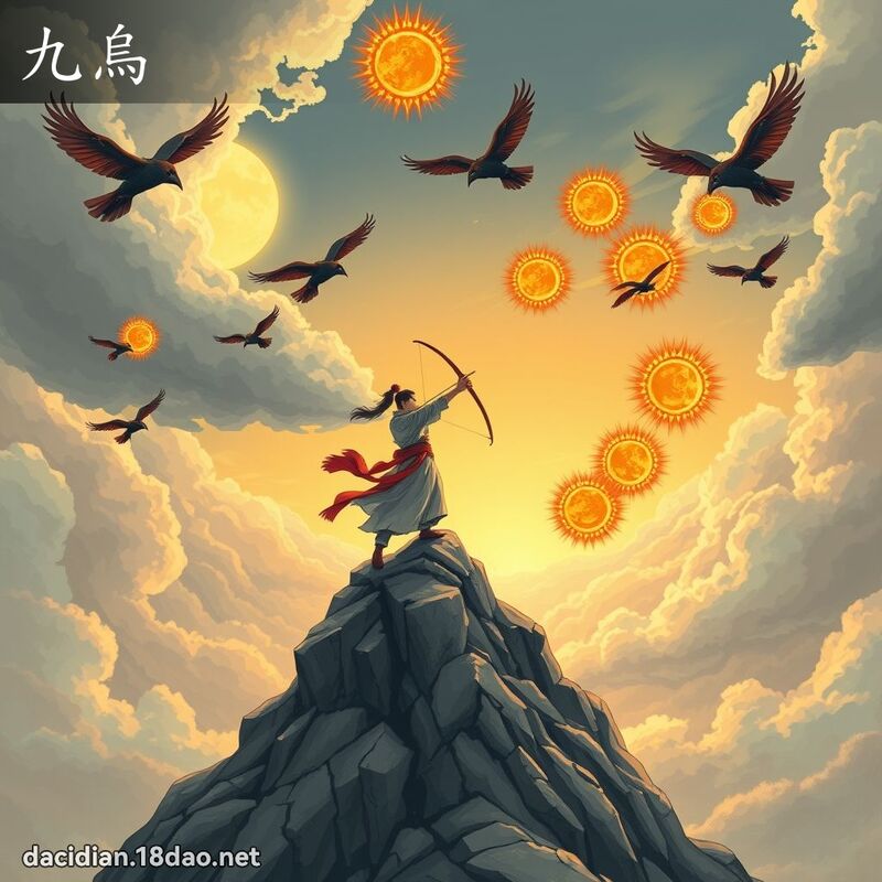 九烏 - 國語大辭典配圖
