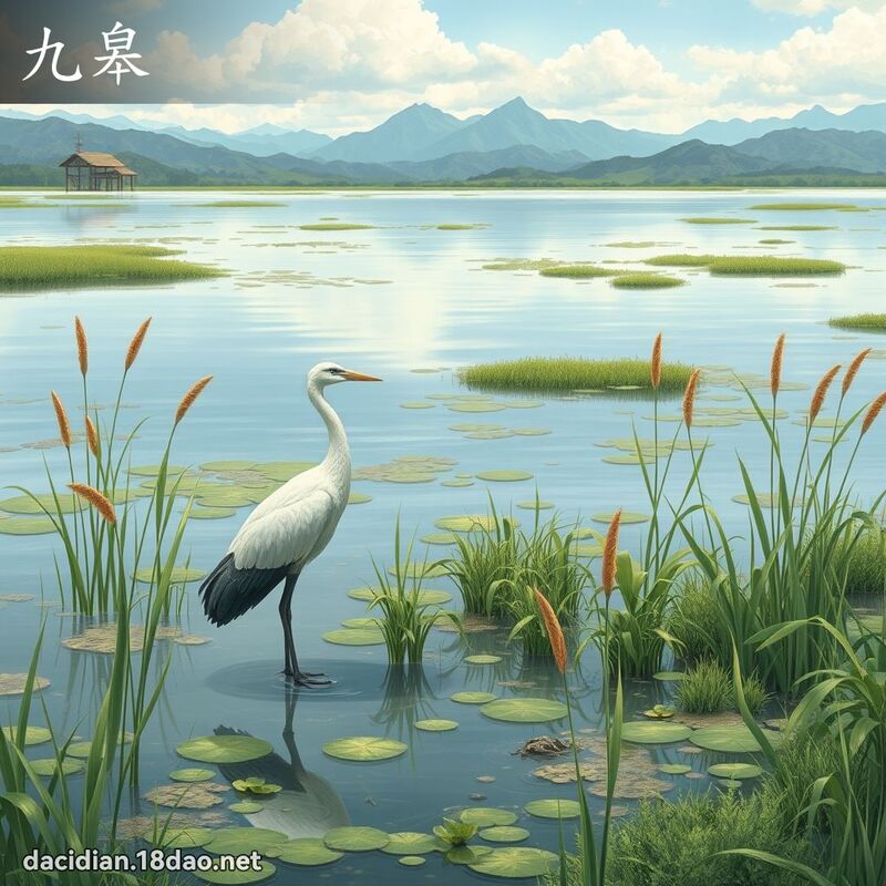 九皋 - 國語大辭典配圖