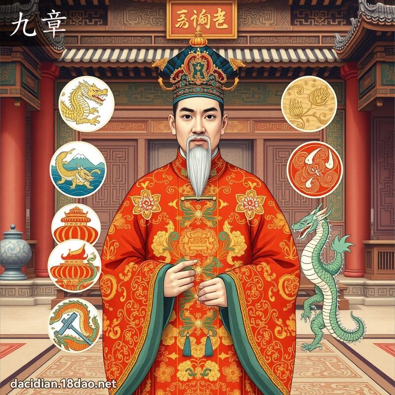 九章 - 國語大辭典配圖