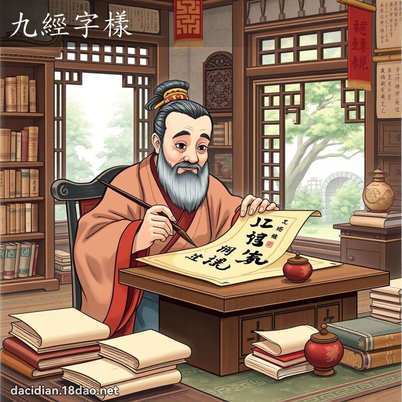九經字樣 - 國語大辭典配圖