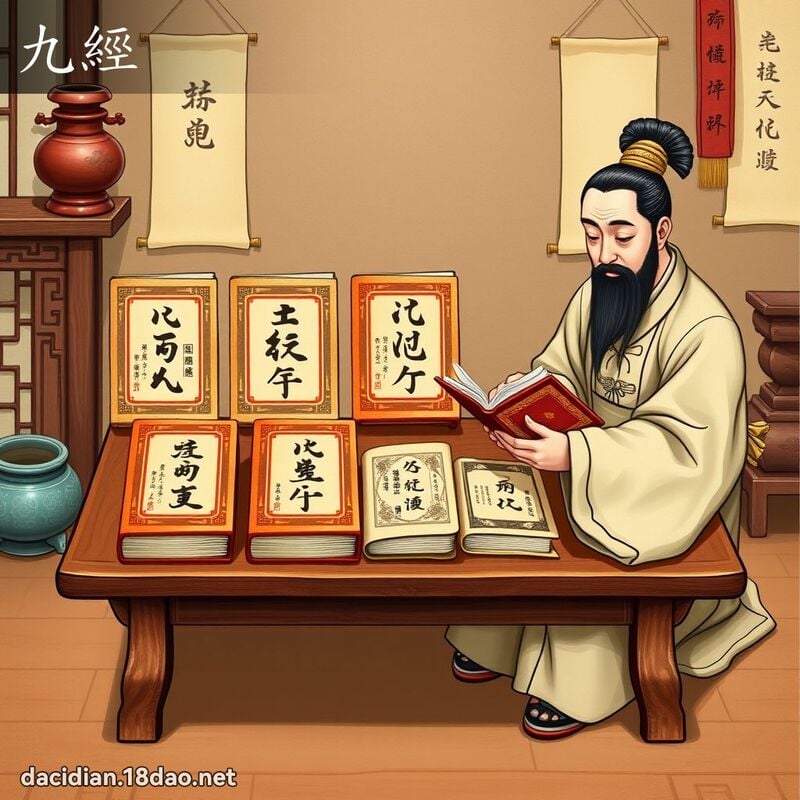 九經 - 國語大辭典配圖