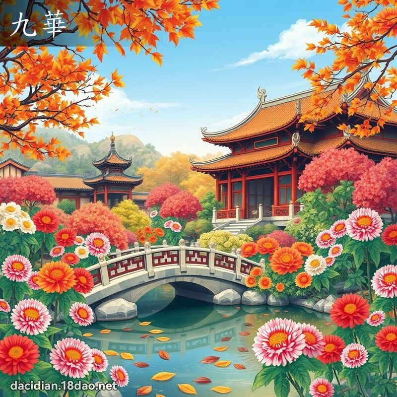 詞語: 九華 (多意詞)