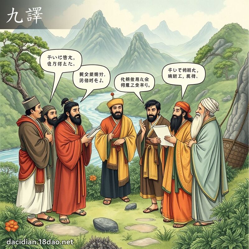 九译 - 国语大辞典配图
