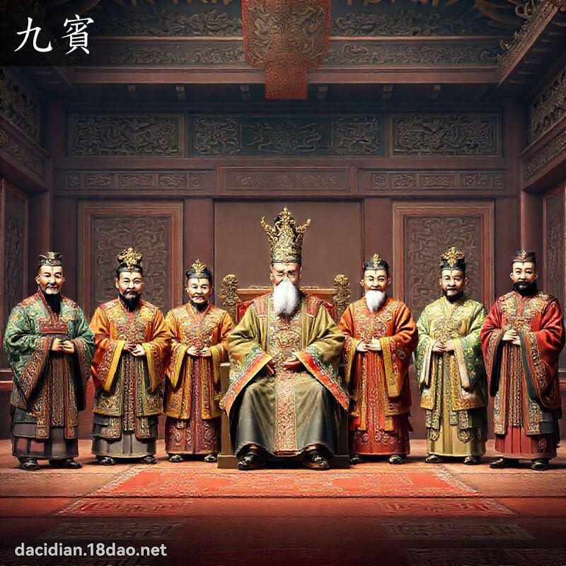 九賓 - 國語大辭典配圖