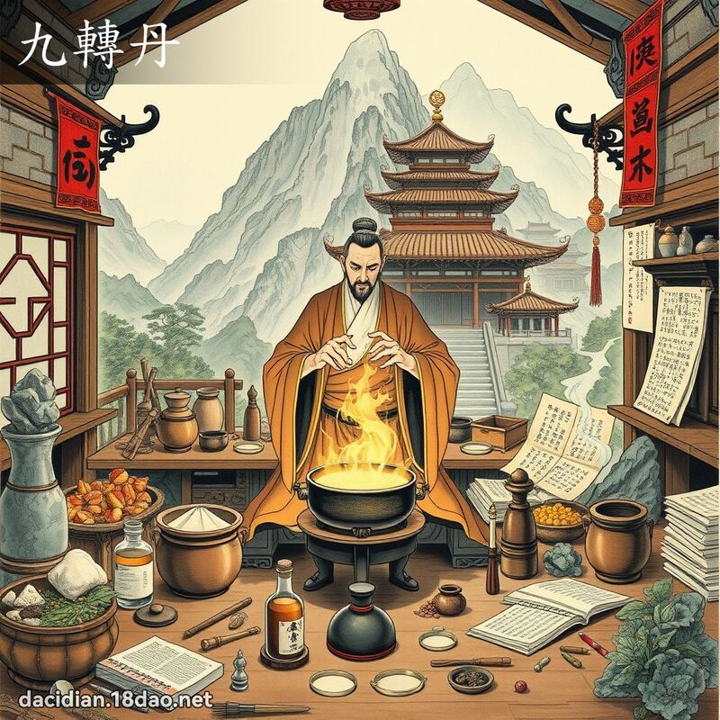 九轉丹 - 國語大辭典配圖