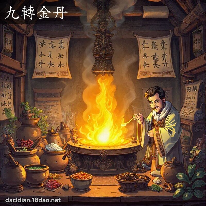 九轉金丹 - 國語大辭典配圖