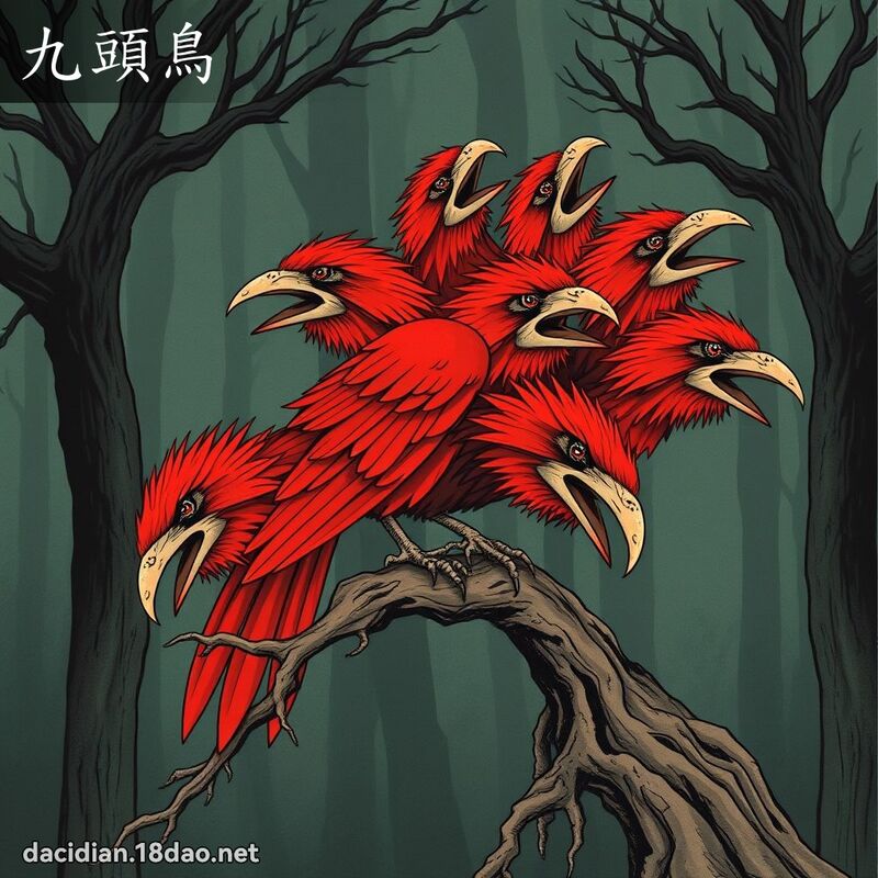 九頭鳥 - 國語大辭典配圖