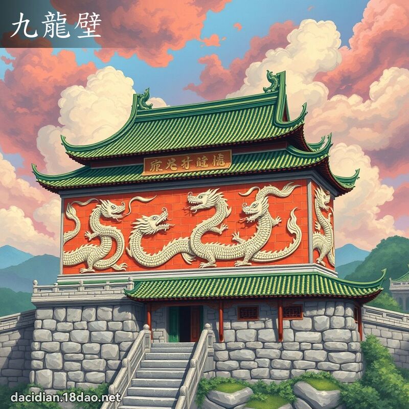 九龙壁 - 国语大辞典配图