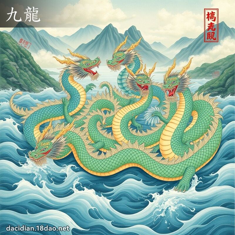 九龍 - 國語大辭典配圖