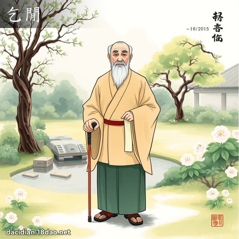 乞闲 - 国语大辞典配图