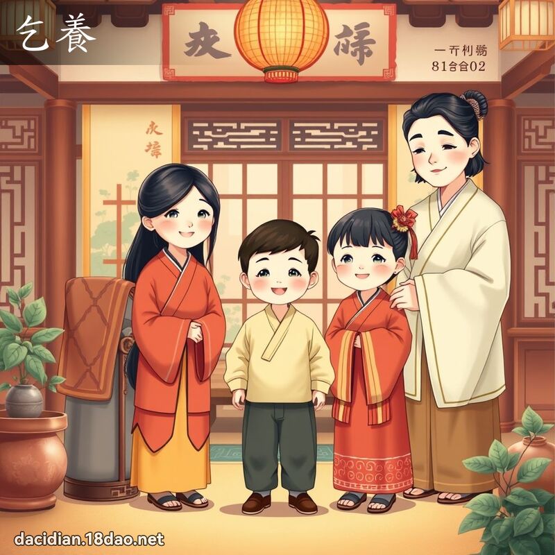 词语: 乞养 (多意词)