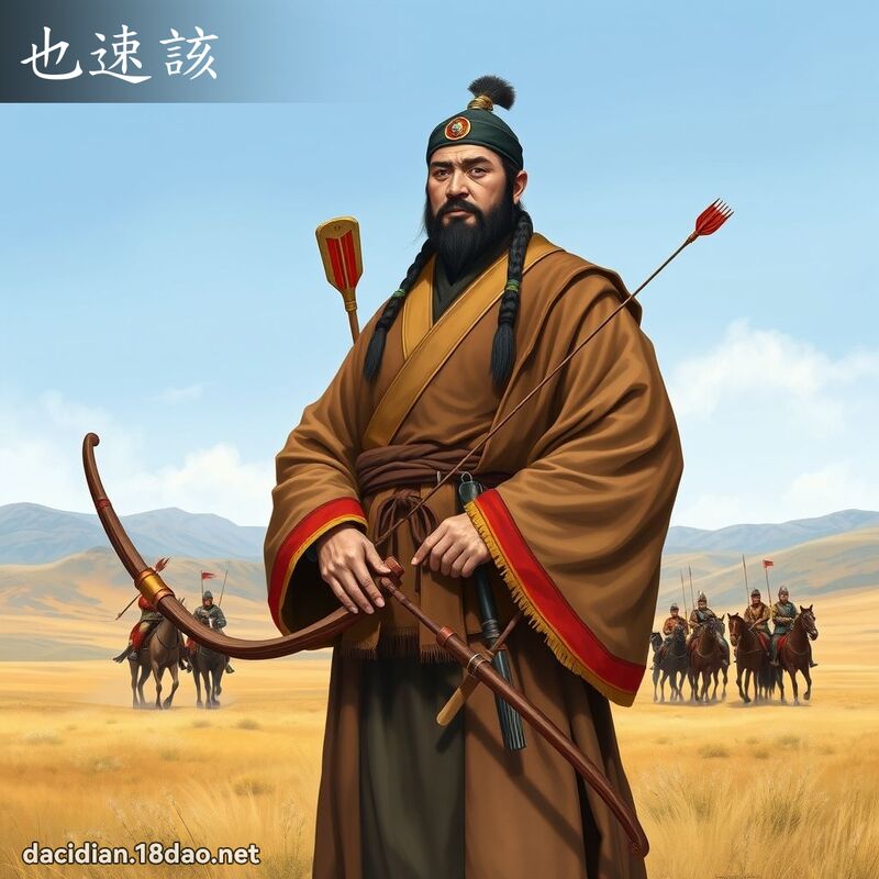 也速该 - 国语大辞典配图