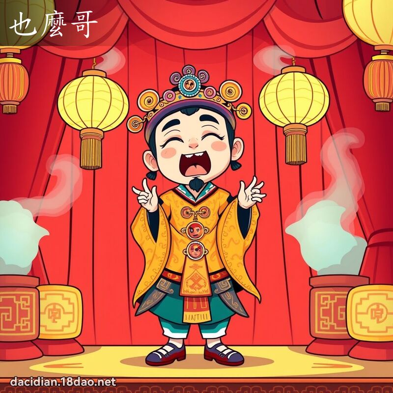 也麼哥 - 國語大辭典配圖