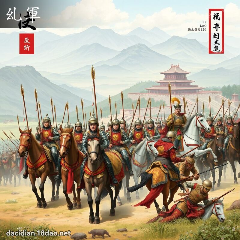 乣軍 - 國語大辭典配圖