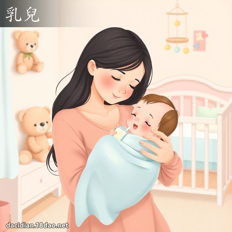 乳儿 - 国语大辞典配图