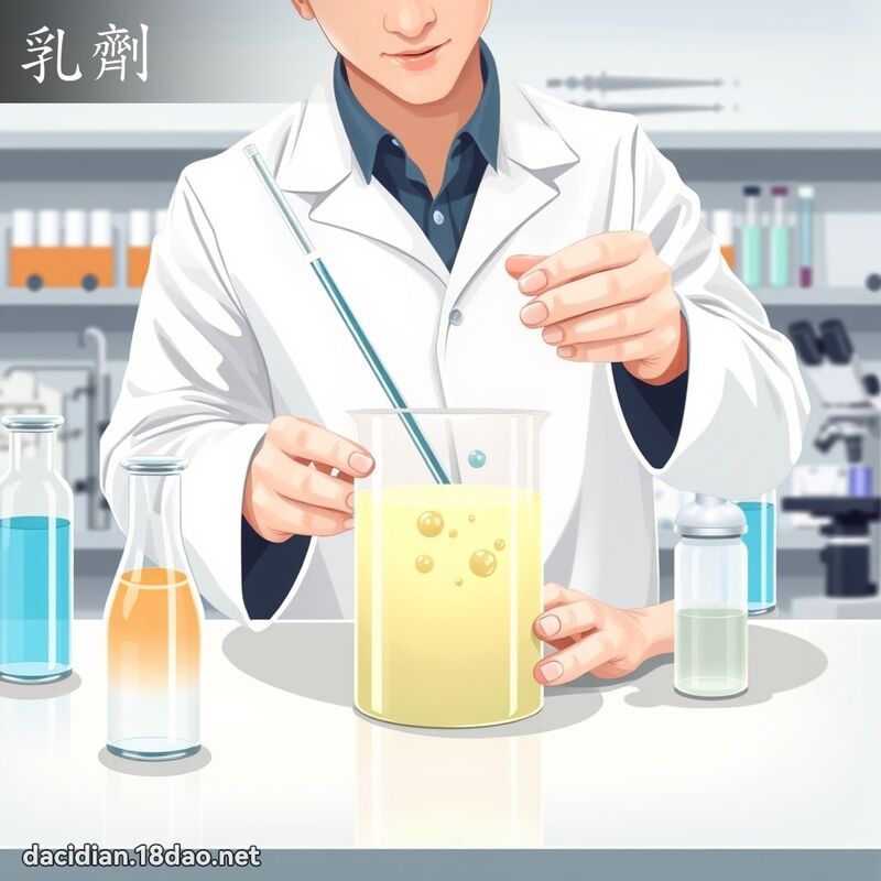 乳剂 - 国语大辞典配图